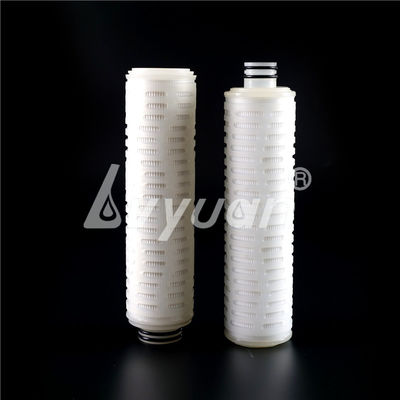 Υδροφοβικό φίλτρο 222 διεξόδων αέρα PTFE 40inch φίλτρο νερού πτερυγίων PTFE
