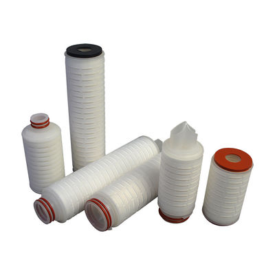 πτυχωμένη κασέτα φίλτρων ταυτότητας PTFE 28mm PP με 226 222 επίπεδα/το πτερύγιο